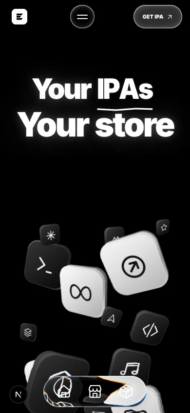 EverStore: The mobile website