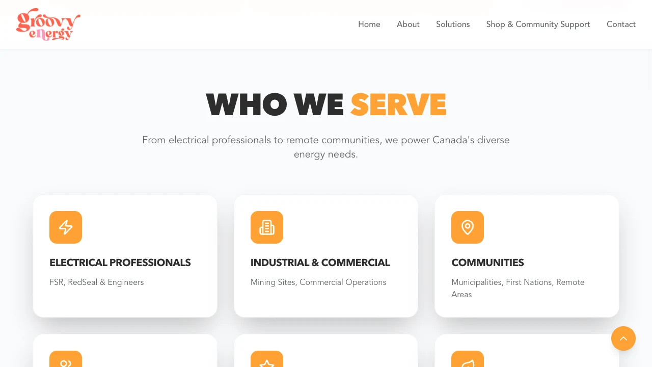 Groovy Energy: Technology partners