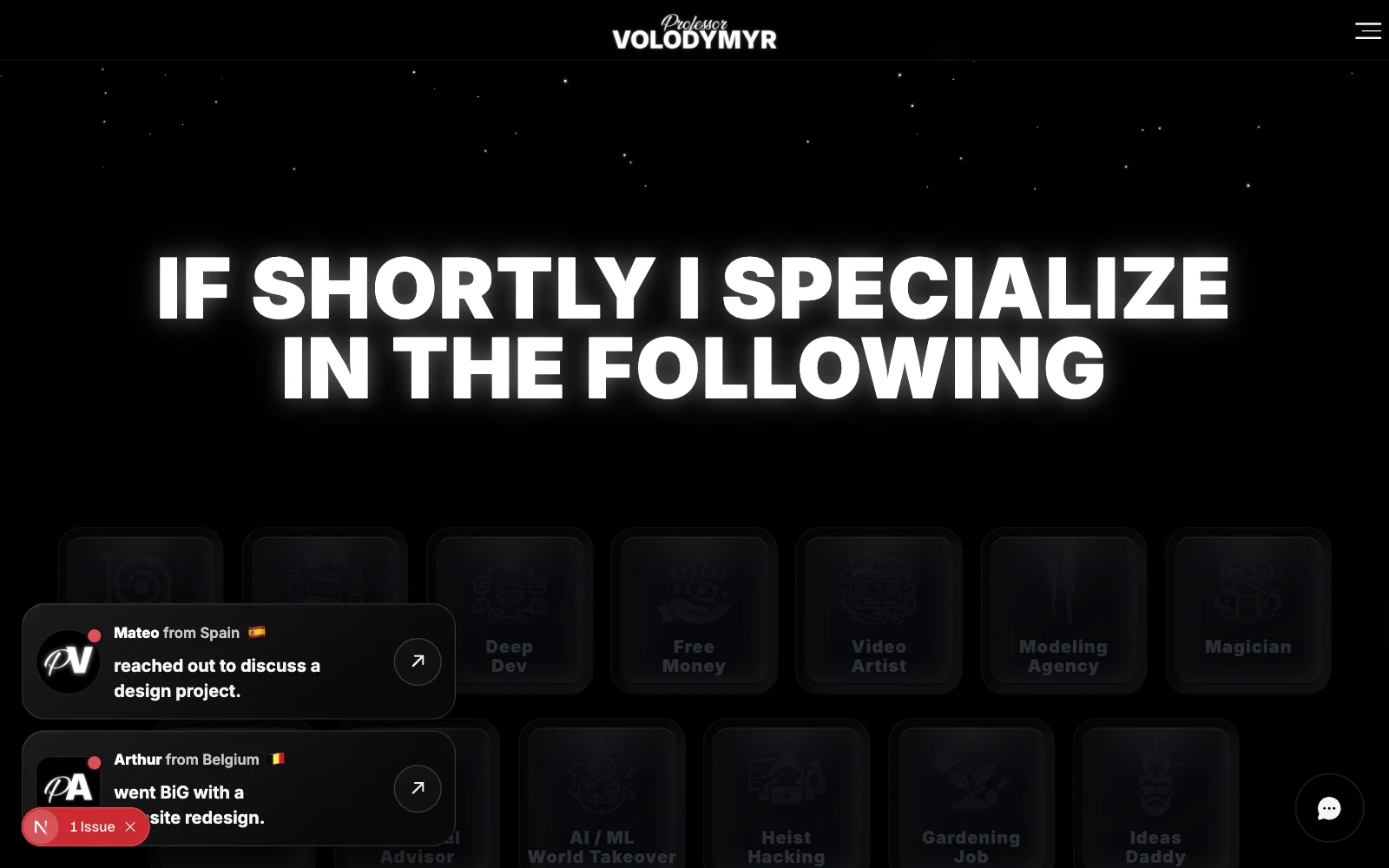 Professor Volodymyr: Discover Professor
