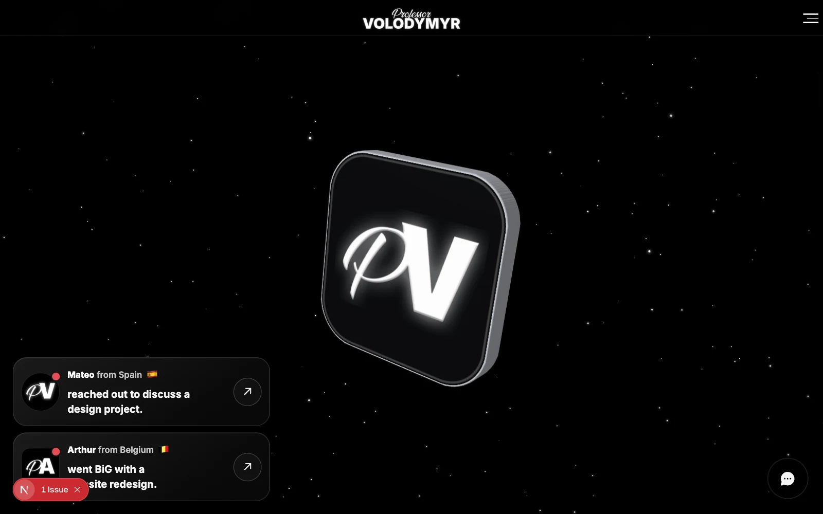 Professor Volodymyr: The public homepage